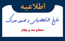 برای نخستین بار صدور یکپارچه و الکترونیکی / مدارک تحصیلی سطوح سه و چهار از طریق سامانه